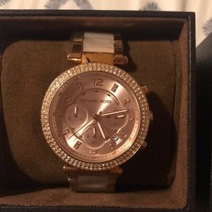 Brand new Michael Kors Parker rose gold watch